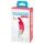 Happyrabbit gaćice - punjivi klitorisni vibrator (crveni)