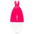 Happyrabbit gaćice - punjivi klitorisni vibrator (crveni)
