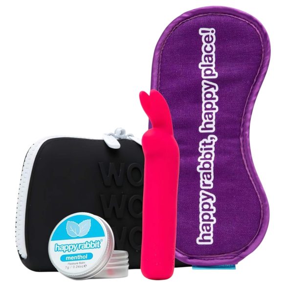 Happyrabbit Klitoralni - set akumulatorskih vibratora (4 dela)