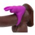 Happyrabbit Cock Kit - vibrirajući prsten za penis sa futrolom (ljubičasta)