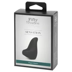 Siva nijansa strasti - crni prstni vibrator