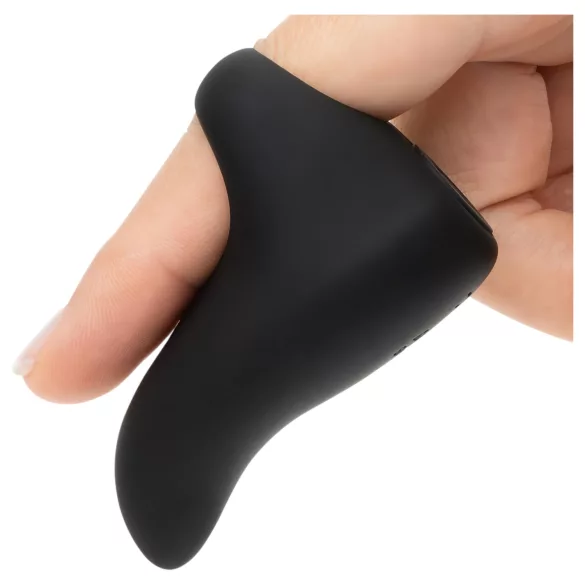 Siva nijansa strasti - crni prstni vibrator