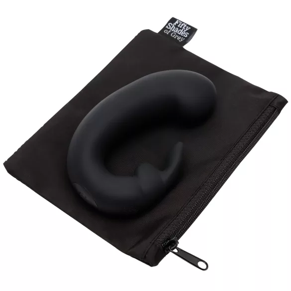 Pedeset nijansi Sensation - vibrator sa klitoralnom granom (crni)