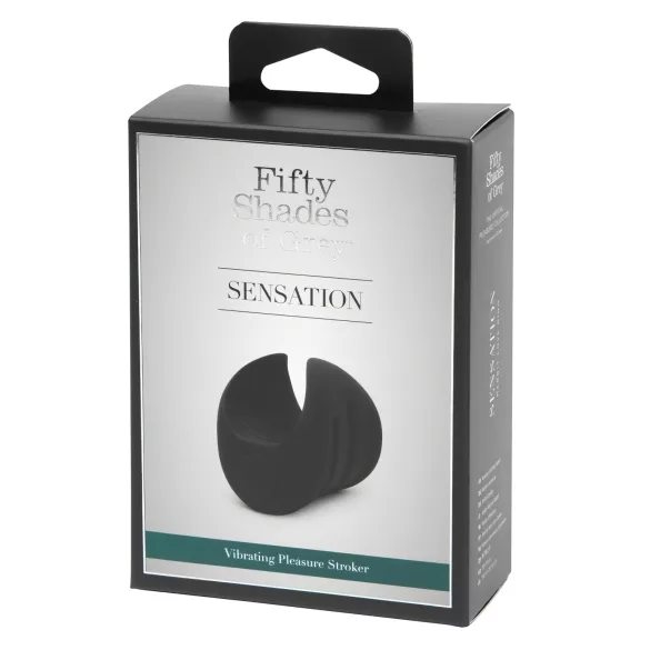Senzacija 50 nijansi sive - vibrator za užitak (crni)