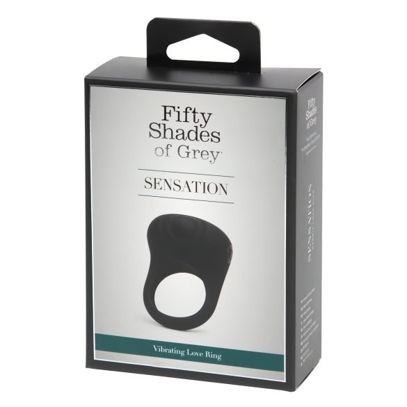 Pedeset nijansi - vibracioni penis prsten (crni)