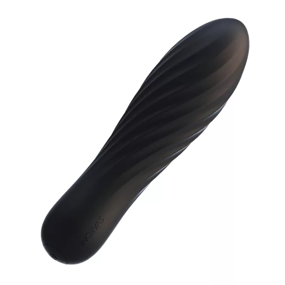 Svakom Tulip - punjivi mini vibrator (crni)