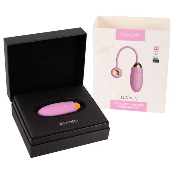 Svakom Ella Neo - pametno vibraciono jaje (roze)