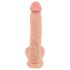 Nature Skin - dildo sa kožom - 25cm (natur)