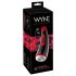 WYNE 03 - crni vibrirajući usisni masturbator na baterije