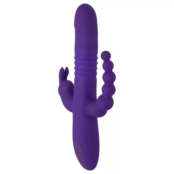 SMILE Triple - bežični vibrator sa tri kraka i rotacijom (ljubičasti)