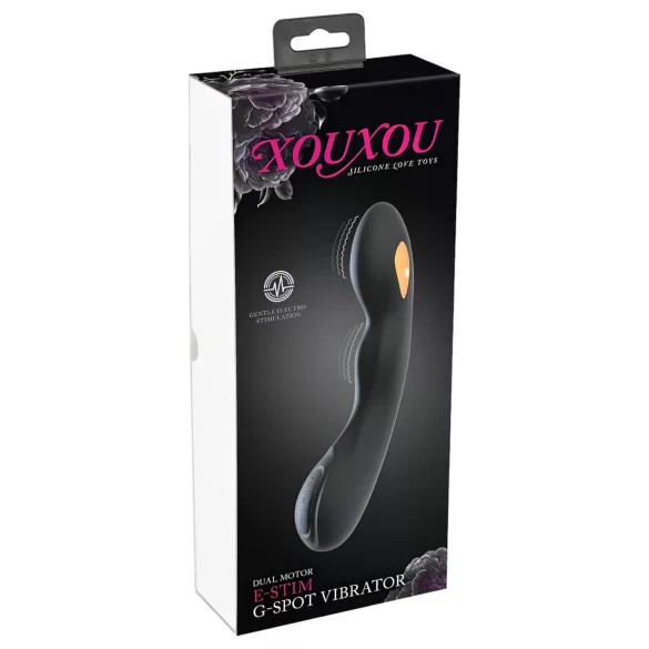 XOUXOU - punjivi, vodootporni G-tačka vibrator (crni)