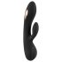 XOUXOU - bežični elektro vibrator sa klitoralnim nastavkom (crni)