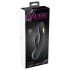 XOUXOU - bežični elektro vibrator sa klitoralnim nastavkom (crni)