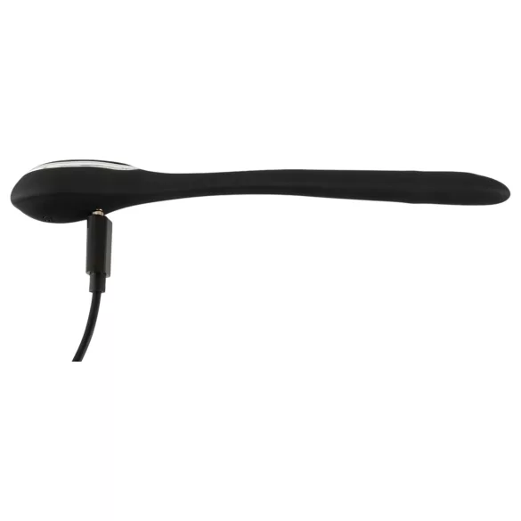 Vibracioni akumulatorski penis dilator (1cm) - crni
