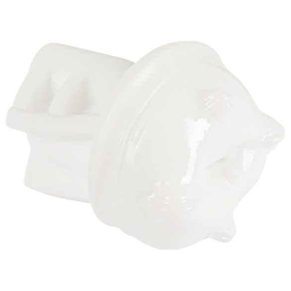 STROKER - Punjivi, usisno-vibracioni masturbator (beli)