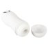 STROKER - Punjivi, usisno-vibracioni masturbator (beli)