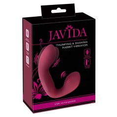   Javida Thumping - pulsirajući G-tačka i klitoris vibrator (crveni)