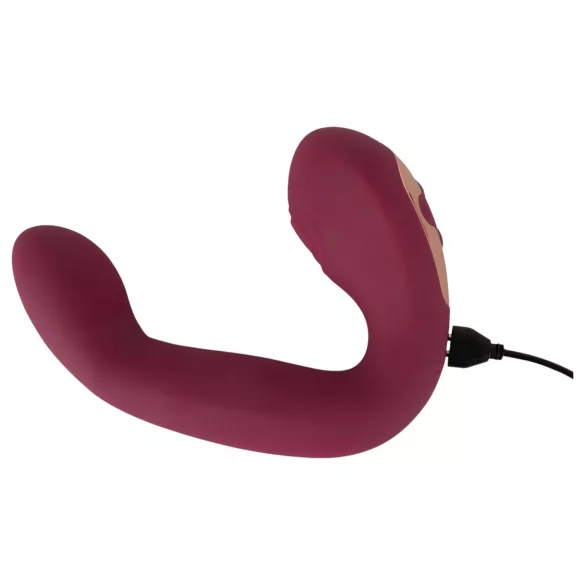 Javida Thumping - pulsirajući G-tačka i klitoris vibrator (crveni)