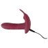 Javida RC - bežični vibrator sa 3 funkcije za klitoris (crveni)