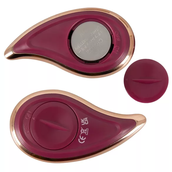 Javida RC - bežični vibrator sa 3 funkcije za klitoris (crveni)