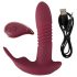 Javida RC - bežični vibrator sa 3 funkcije za klitoris (crveni)