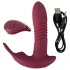 Javida RC - bežični vibrator sa 3 funkcije za klitoris (crveni)