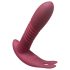 Javida RC - bežični vibrator sa 3 funkcije za klitoris (crveni)