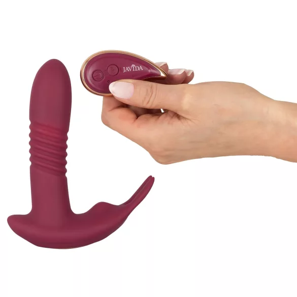 Javida RC - bežični vibrator sa 3 funkcije za klitoris (crveni)