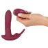 Javida RC - bežični vibrator sa 3 funkcije za klitoris (crveni)