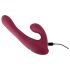 Javida - rotacioni vibrator sa radiom i klitoralnom rukom (crveni)