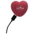 Javida - rotacioni vibrator sa radiom i klitoralnom rukom (crveni)