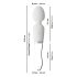 Liaison Wand - silikon-stakleni LED vibrator (providan)