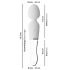 Liaison Wand - silikon-stakleni LED vibrator (providan)