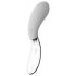 Liaison Curve - akumulatorski LED vibrator (prozirno-bela)