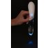 Liaison Curve - akumulatorski LED vibrator (prozirno-bela)