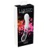 You2toys Liaison - silikonski-stakleni LED vibrator (proziran-beli)