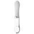 You2toys Liaison - silikonski-stakleni LED vibrator (proziran-beli)