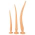 You2Toys - ekstra dugi set plug dildoa (3 dela) - prirodno