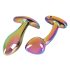 ANOS Metal Rainbow - set metalnih analnih plugova (2 dela)