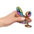ANOS Metal Rainbow - set metalnih analnih plugova (2 dela)