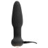 ANOS - vodootporni crni analni vibrator sa punjivim baterijama