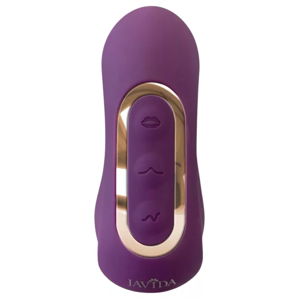 Javida - 4 u 1 vibrator za klitoris (ljubičasti)