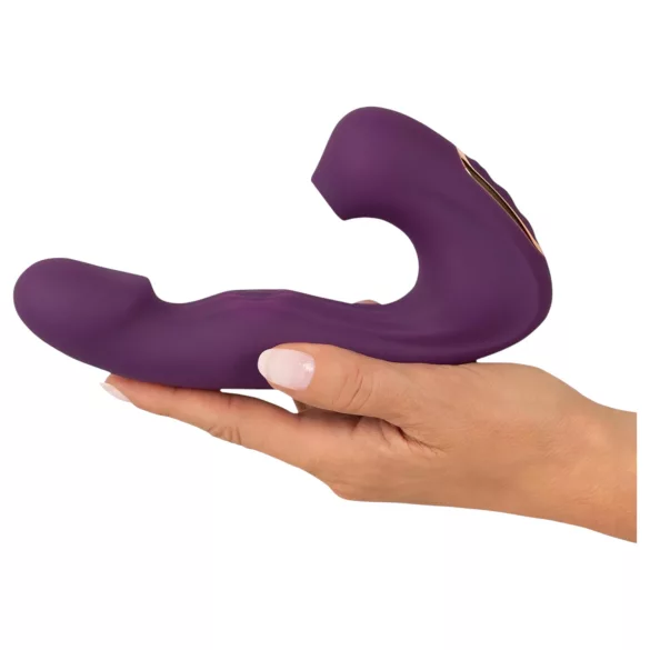 Javida - 4 u 1 vibrator za klitoris (ljubičasti)