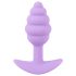 Cuties Mini analni čep - silikon - ljubičasti (2,8 cm)