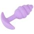 Cuties Mini analni čep - silikon - ljubičasti (2,8 cm)