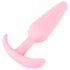 Cuties Mini analni čep - silikon - roze (2,1cm)