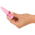 Cuties Mini analni čep - silikon - roze (2,1cm)