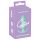 Cuties Mini Butt Plug - silikonski analni čep - menta (2,3cm)