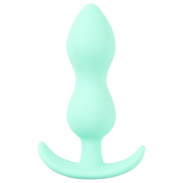Cuties Mini Butt Plug - silikonski analni čep - menta (2,3cm)