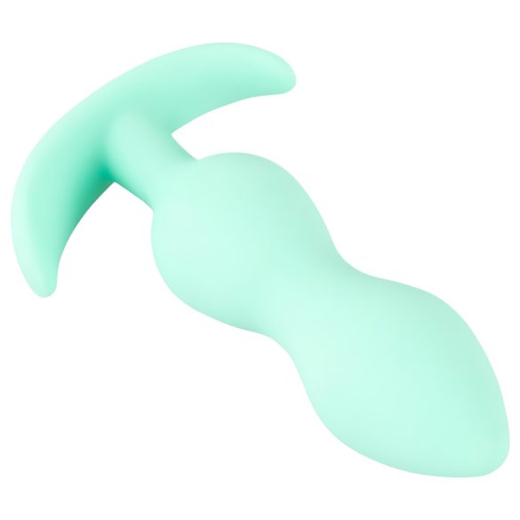 Cuties Mini Butt Plug - silikonski analni čep - menta (2,3cm)